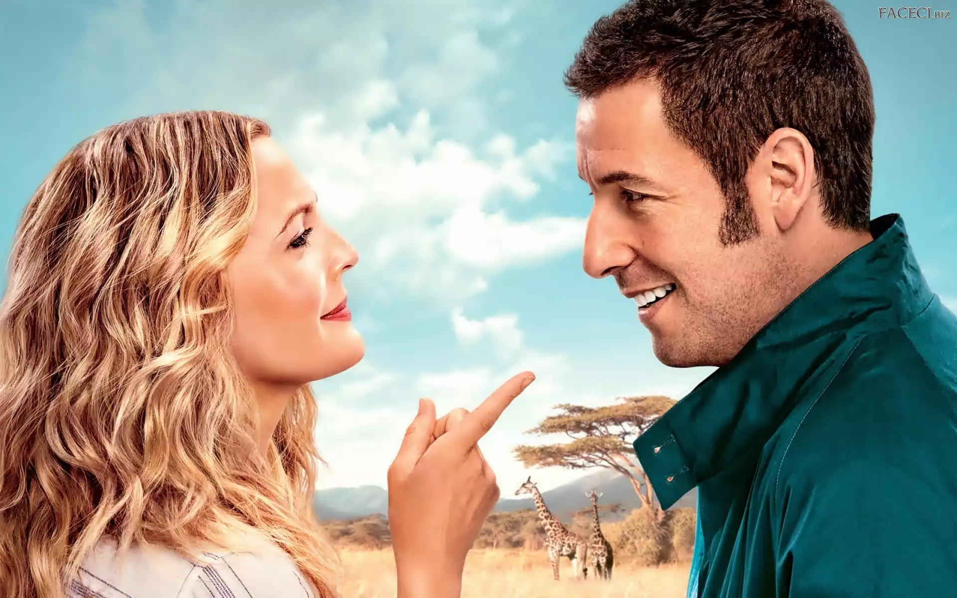 Drew Barrymore, Rozmowa, Adam Sandler, Para